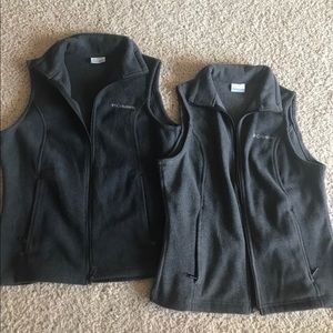 Women’s Columbia vests